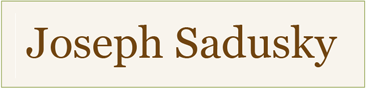 Joseph Sadusky – Wordsmith Logo